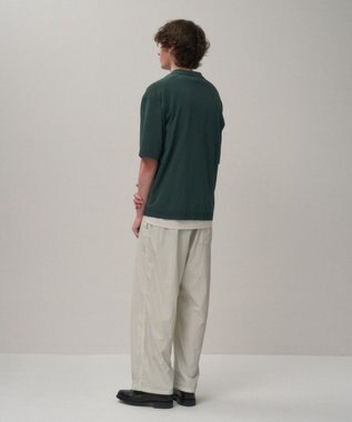 ATON FINE ICE COTTON | スキッパーポロセーター - UNISEX GREEN