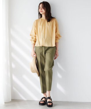 23区 バックル フッドベッド サンダル ブラック系