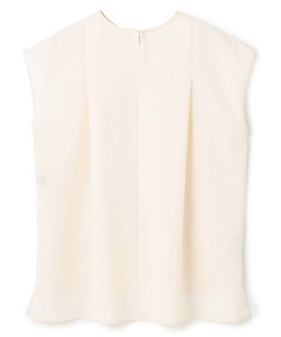 uncrave ドライタッチトロ ノースリーブブラウス エクリュ