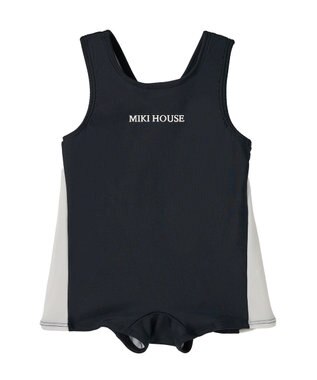 MIKI HOUSE HOT BISCUITS 【ミキハウス】【80-90cm】グレコ水着