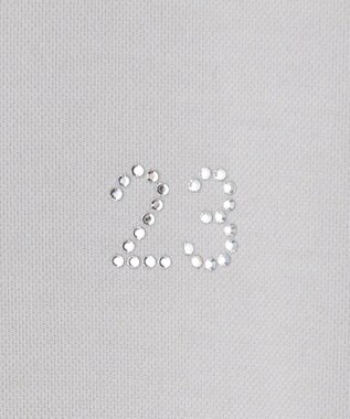 23区GOLF 【WOMEN】【吸水速乾/UVケア】シアー袖 モックネックシャツ ライトグレー系