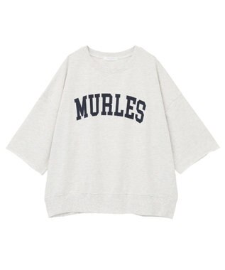 Green Parks ５分袖刺繍ロゴトレＴＥＥ Oatmeal