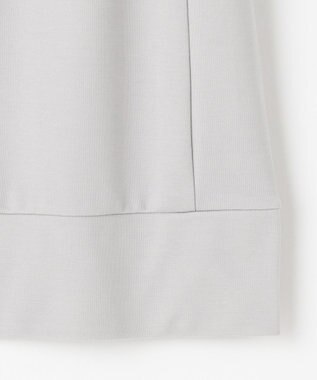 23区GOLF 【WOMEN】【吸水速乾/UVケア】シアー袖 モックネックシャツ ライトグレー系