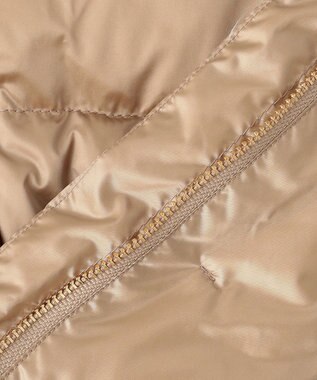 自由区 【XSサイズ～/洗える】ブライトダウン ミドル丈ダウンコート キャメル系