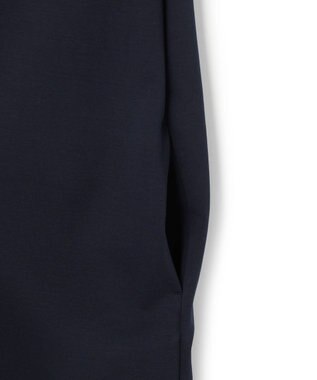 uncrave ダブルフェイスジャージー ワンピース ネイビー