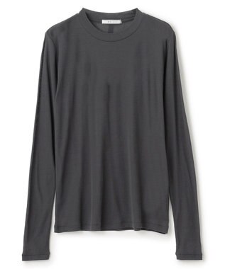 BEIGE， 【洗える】SORE / コットンシアークルーネックカットソー Slate