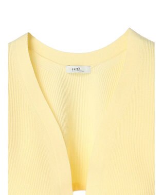 earth music&ecology バックリボンボレロ Light Yellow