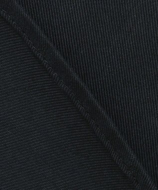 ICB 【洗える】 フィブリルツイル ロングシャツ ブラック系