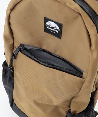 JOSEPH ABBOUD MOUNTAIN 【リサイクル素材・ハンドメイド生産】flowfold   OPTIMIST BACKPACK 18L バックパック キャメル系