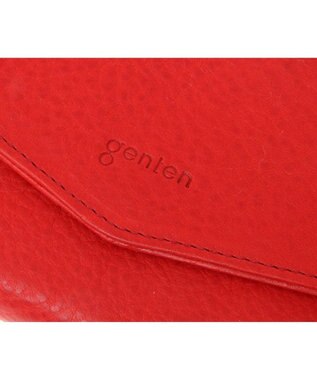 genten トスカ ギャルソン長財布 レッド