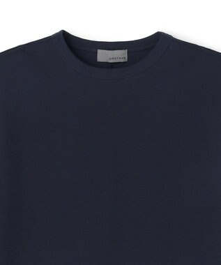 uncrave ダブルフェイスジャージー ワンピース ネイビー