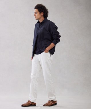 J.PRESS MEN ハイパワーストレッチサッカー ハーバーブルゾン グレー系3