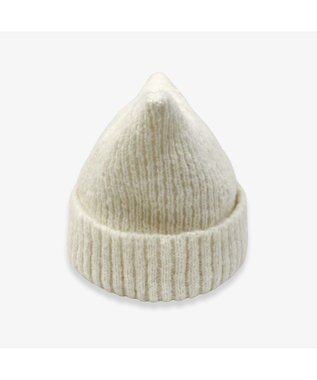 林八百吉商店 un chapeau  ネコ耳ニットワッチ アイボリー