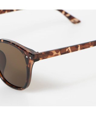 UNBILLION カシュカシュ cachecache / 細フレームサングラス ブラウン