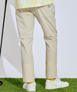 PW CIRCULUS 【MEN】ベンチレーション テーパードパンツ ゴルフ ベージュ系