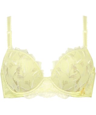 Wing 【スキマフィットブラ】　バストとカップのすきまにフィット　自然にボリュームメイク　ウイング／ワコール　KB2363 イエロー