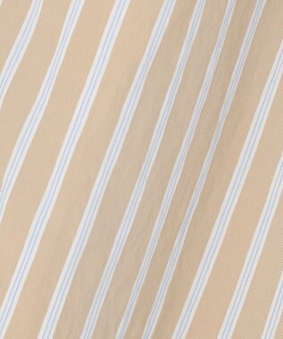 自由区 【SHIHOさん着用】ビスコースナイロンドビーストライプ スカート ベージュ系