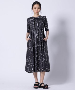 TOCCA 【00サイズあり・接触冷感・洗える】RAINY MORNING ドレス ブラック系5