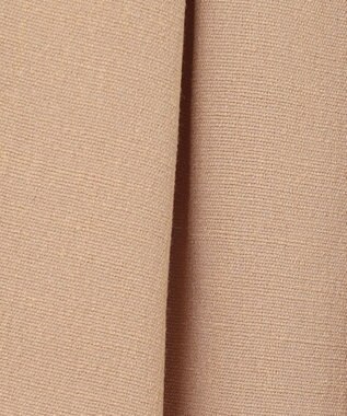 GRACE CONTINENTAL ストレッチスラブタックパンツ ベージュ