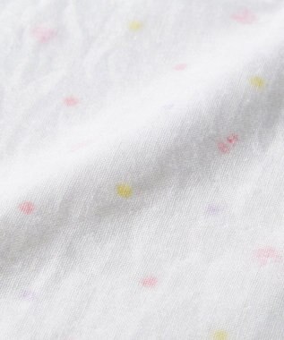 MIKI HOUSE HOT BISCUITS ガーゼタオル2枚組セット 白×ピンク