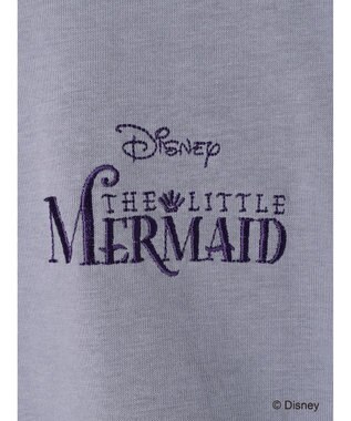 earth music&ecology リトル・マーメイド / プリントTee Charcoal Gray