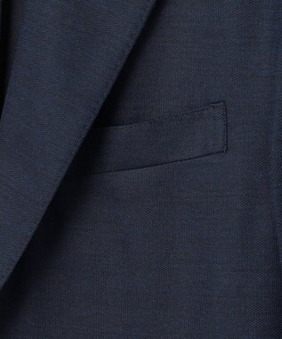 J.PRESS MEN 夏に嬉しい6つの高機能【セットアップ対応】【J.PRESS-POOL WOOL】ジャージーセットアップ ジャケット ネイビー系9