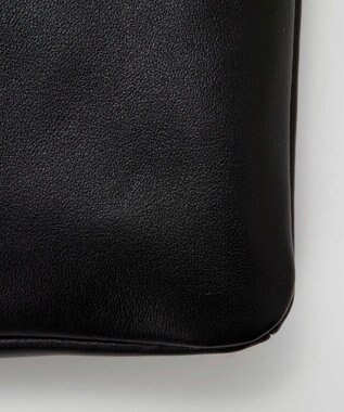 TOPKAPI 【TREASURE TOPKAPI】スムース レザー チェーン付き スワローマチ ミニ ショルダー バッグ ブラック