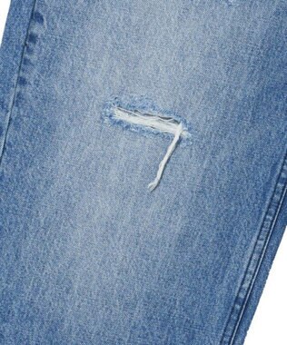 woadblue 【157】slit tapered デニムパンツ VINTAGE BLUE