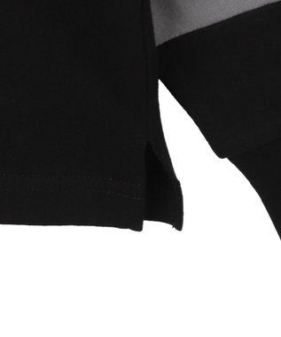 WEGO グラフィックラガーシャツ ブラック