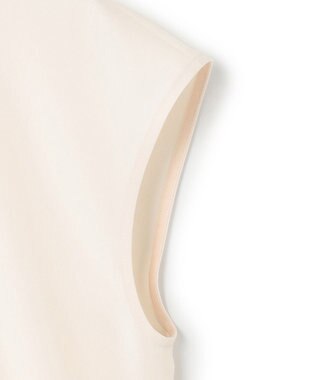 uncrave ドライタッチトロ ノースリーブブラウス エクリュ