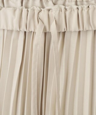 AMERICAN HOLIC 【選べる丈】シアープリーツスカート Light Beige