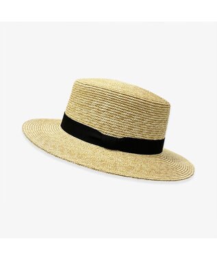 林八百吉商店 un chapeau　カンカン帽 ナチュラル