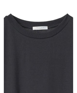 Green Parks カットソー異素材ドッキングワンピース Gray