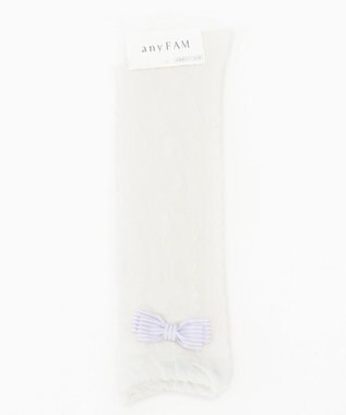 ANY KIDS ハイソックス（リボンディテール） ホワイト