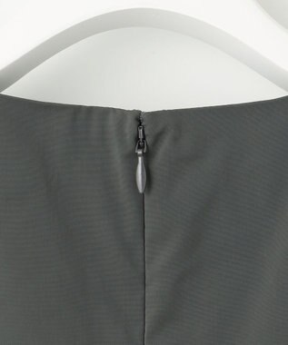 J.PRESS LADIES L 【WEB限定・洗える】グレイス メモリータフタ ワンピース グレー系