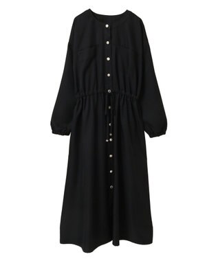 Green Parks ・ＥＬＥＮＣＡＲＥ　ＤＵＥ　イロイロ釦ワンピース Black