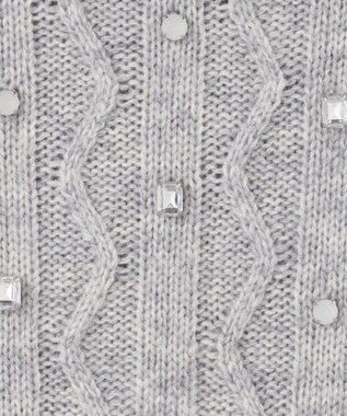 TOCCA 【洗える】ICE BOX ニットドレス グレー系