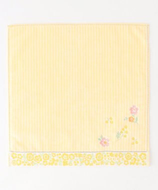 TOCCA STRIPE FLOWER TOWELCHIEF タオルハンカチ イエロー系