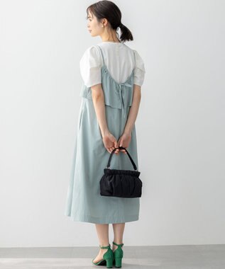 組曲 L エアリーキャミ ワンピース ミント系