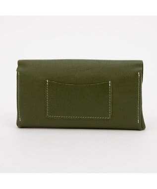 UNBILLION アトランタ ATLANTA / 牛革かぶせ長財布 グリーン