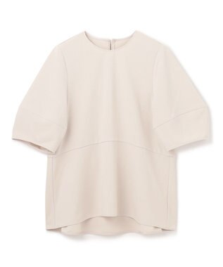 UNFILO BEAUTY MOVE ペプラムブラウス アイボリー