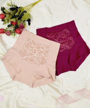 BRADELIS New York 【BRADELIS NewYork peace】綿混キャッチFITショーツ23 ブラデリス 補正下着 ナチュラルベージュ