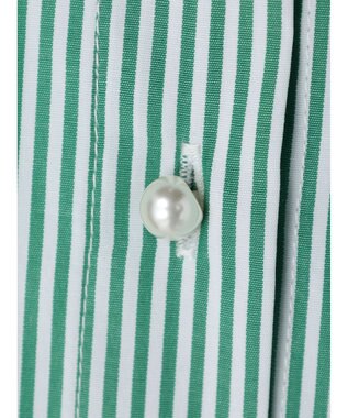 Green Parks ・ＥＬＥＮＣＡＲＥ　ＤＵＥ　パールボタンシャツチュニック Green