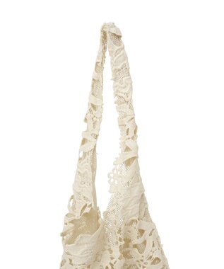 earth music&ecology レースバッグ Ivory