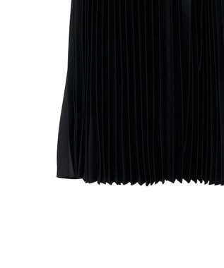 JOSEPH ニットウィーブプリッセ　ドレス Black