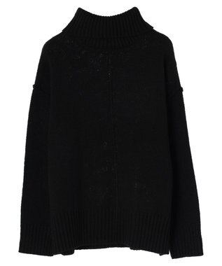 CRAFT STANDARD BOUTIQUE センタータックニットプルオーバー Black