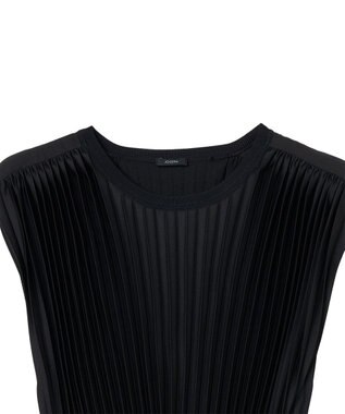 JOSEPH ニットウィーブプリッセ　ドレス Black