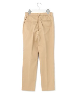 23区 【洗える】コットンナイロンサテンストレッチ パンツ ベージュ系