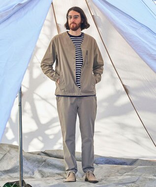 SHARE PARK MENS 【UNISEX】撥水加工 フレックスコンフィスラックス カーキ