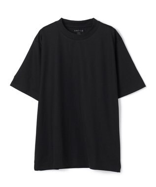 UNFILO MENS スマートストレッチ ジャケットインTEE ブラック